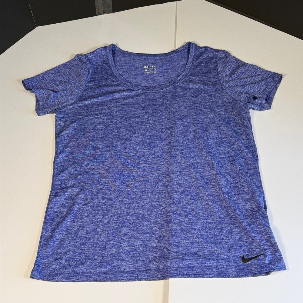 Nike Women's Dri-Fit Purple Heather Tee Shirt